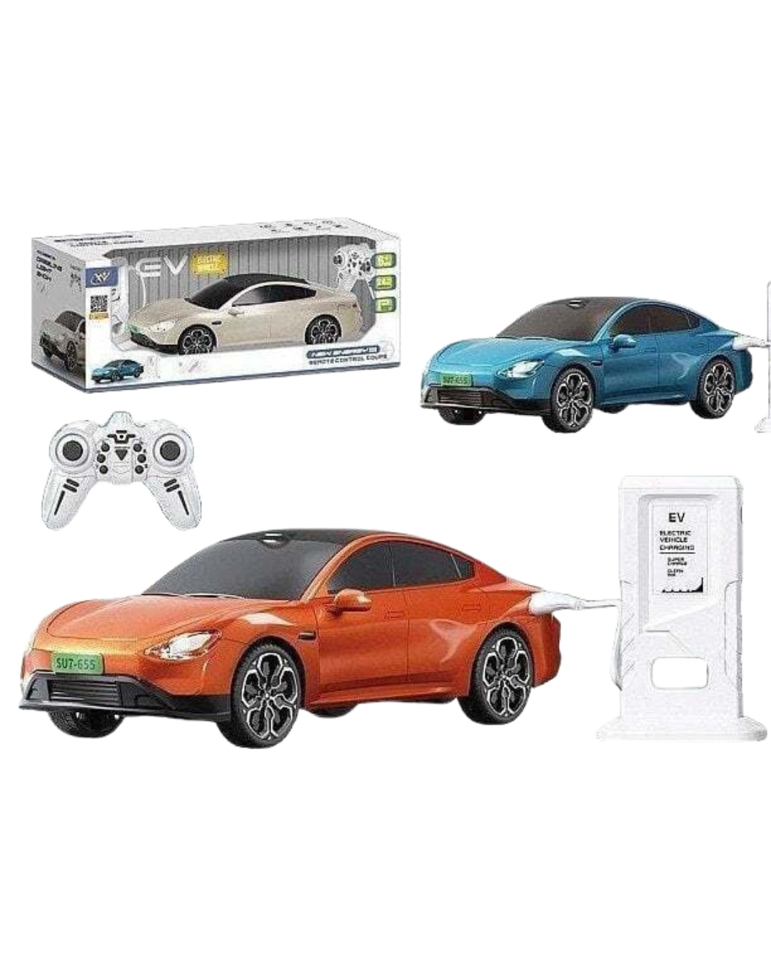 1:24 Scale RC Turbo Car (Assorted)