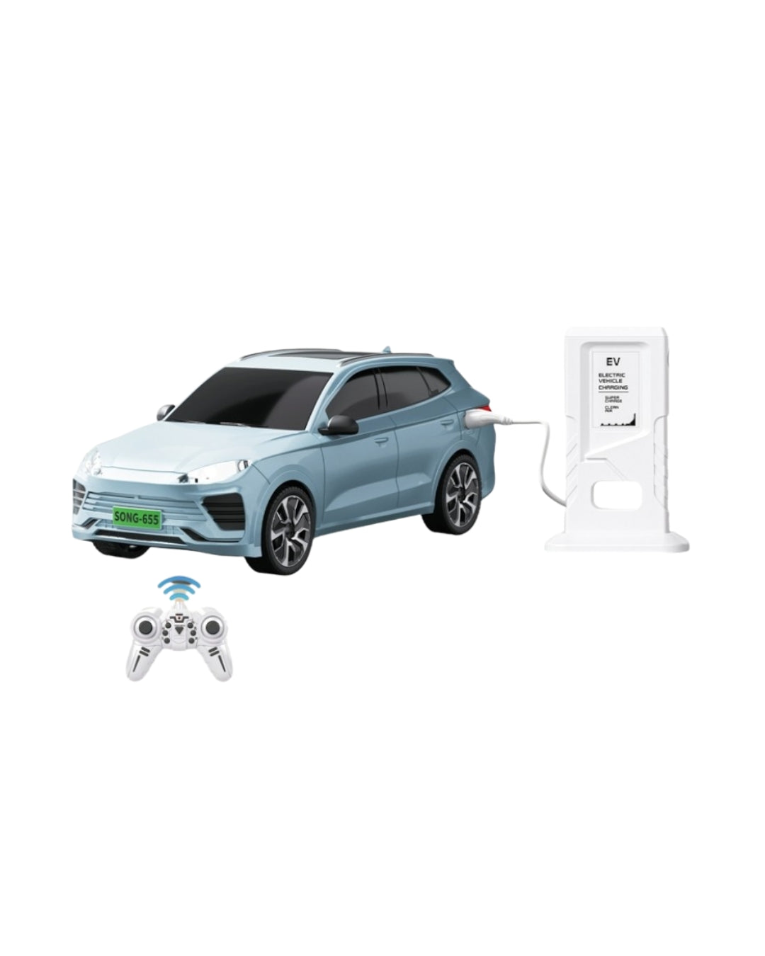 2.4G Remote Control New Energy Vehicle (Assorted)