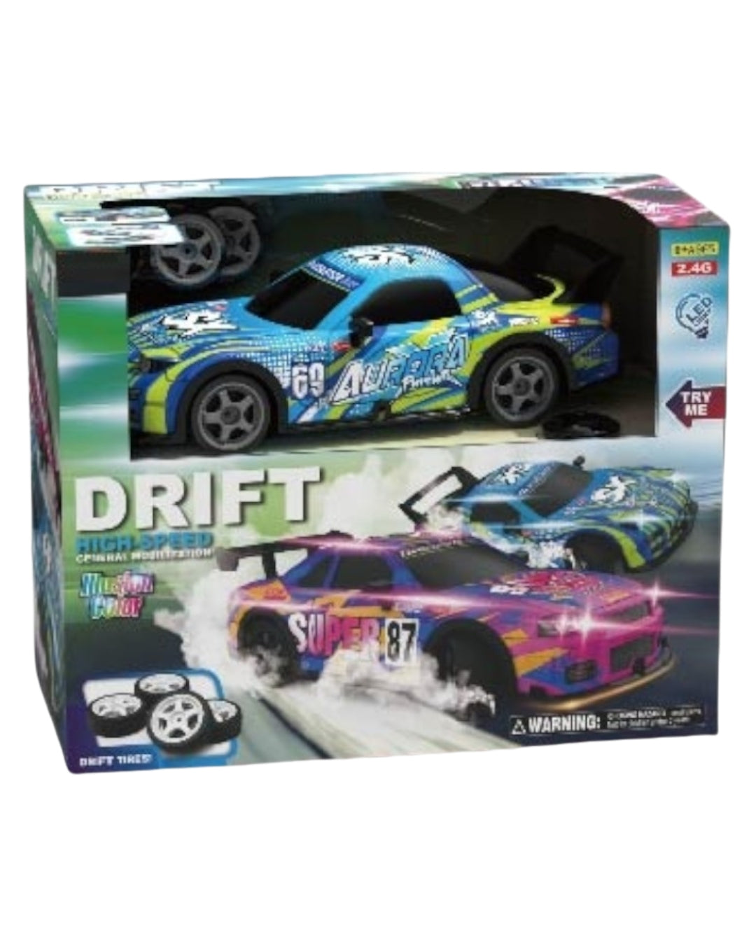 4-Wheel Drive RC Drift Car (Assorted)
