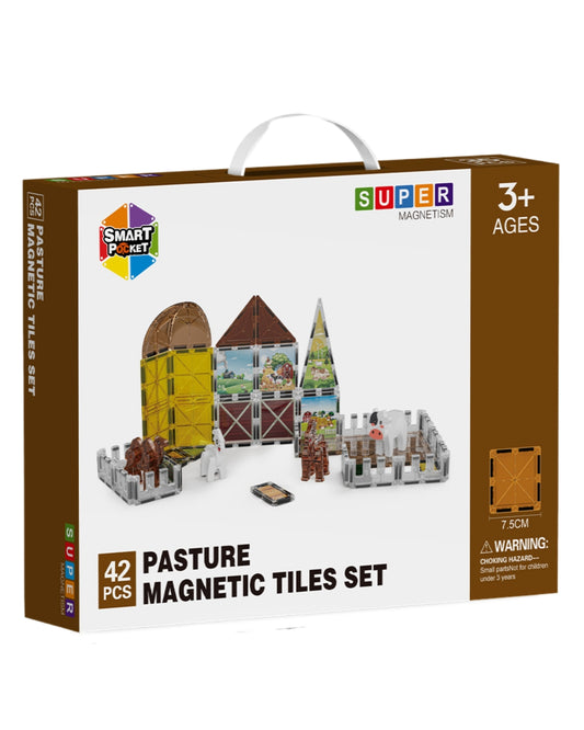 Farm Animal Building Toy Set