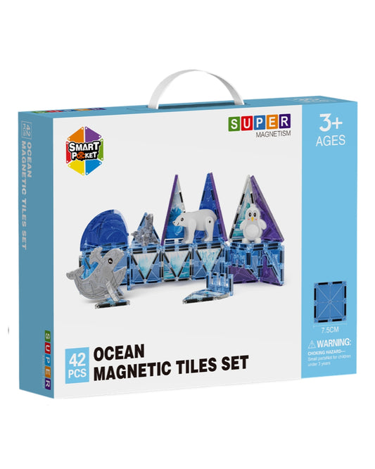 Ocean Magnetic Tiles Set