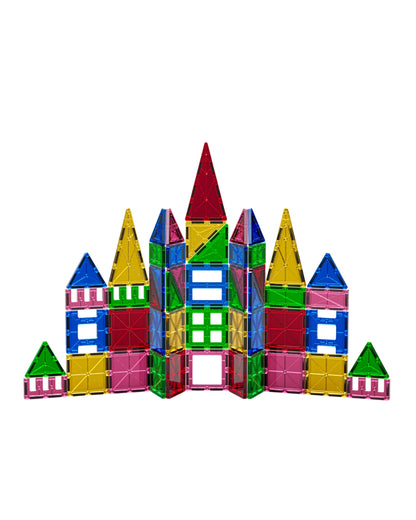 50-Piece Magnetic Castle Tiles Set