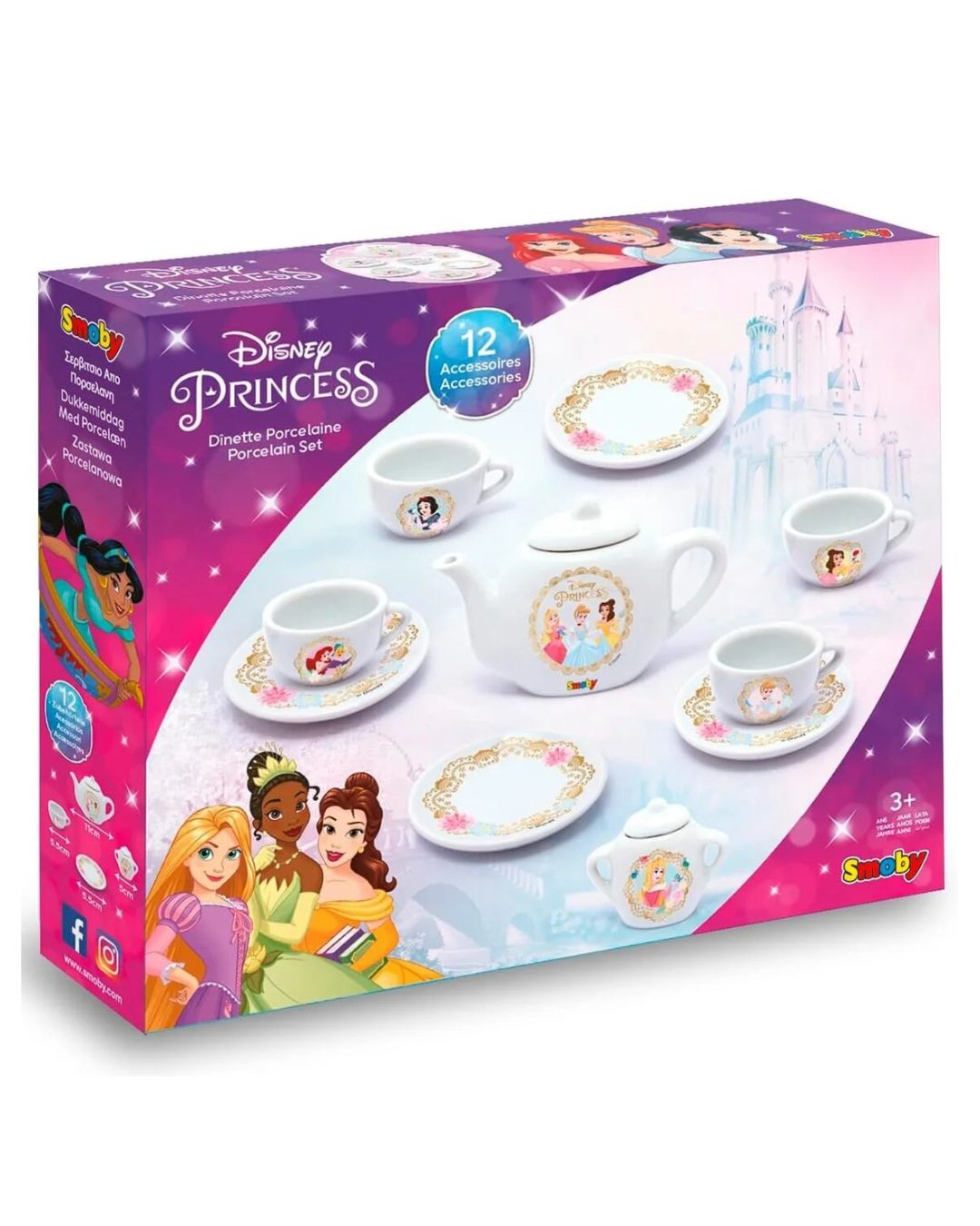 Disney Princess Porcelain Tea Set