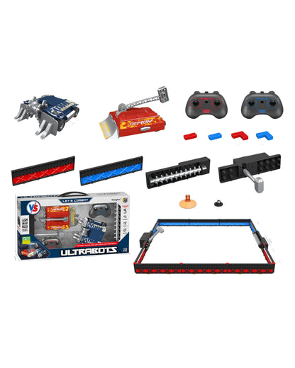 Demon & Rapot 4WD RC Fighting Robot Set