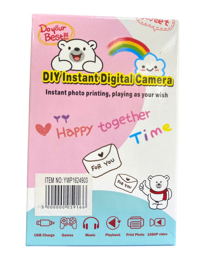 Kids Instant Print Digital Camera (Assorted)