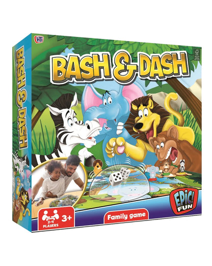 Bash & Dash Classic Race-to-Home Board Game