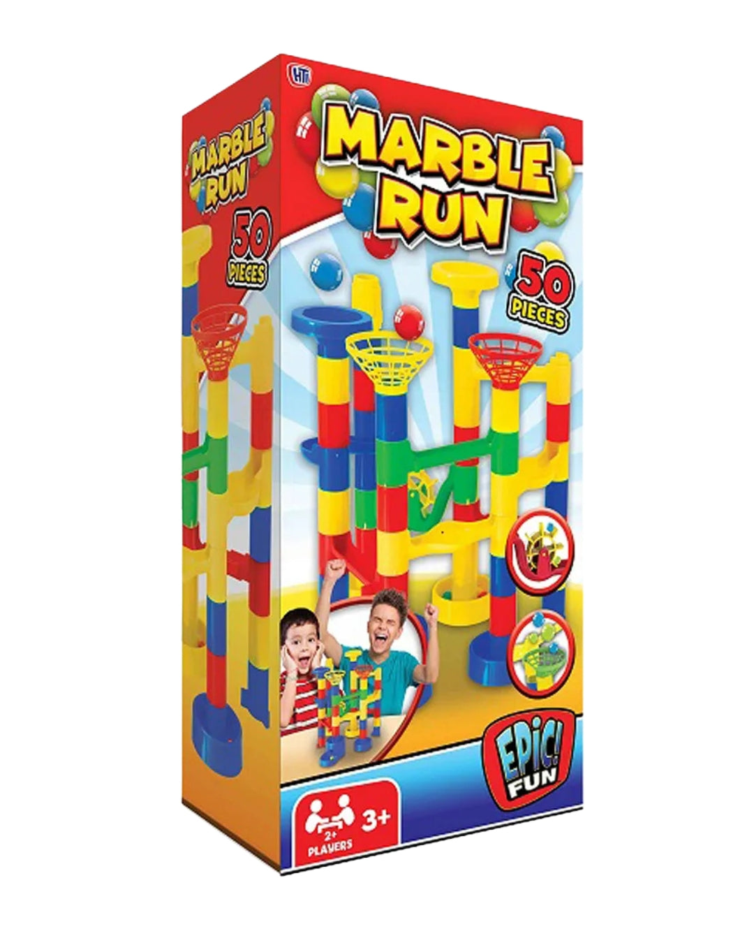 Marble Run Game – 50-Piece Set