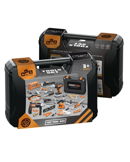 Toy Tool Set with Carrying Case