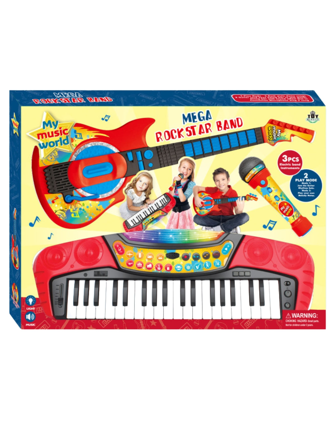 3-in-1 Electric Band Instrument Set