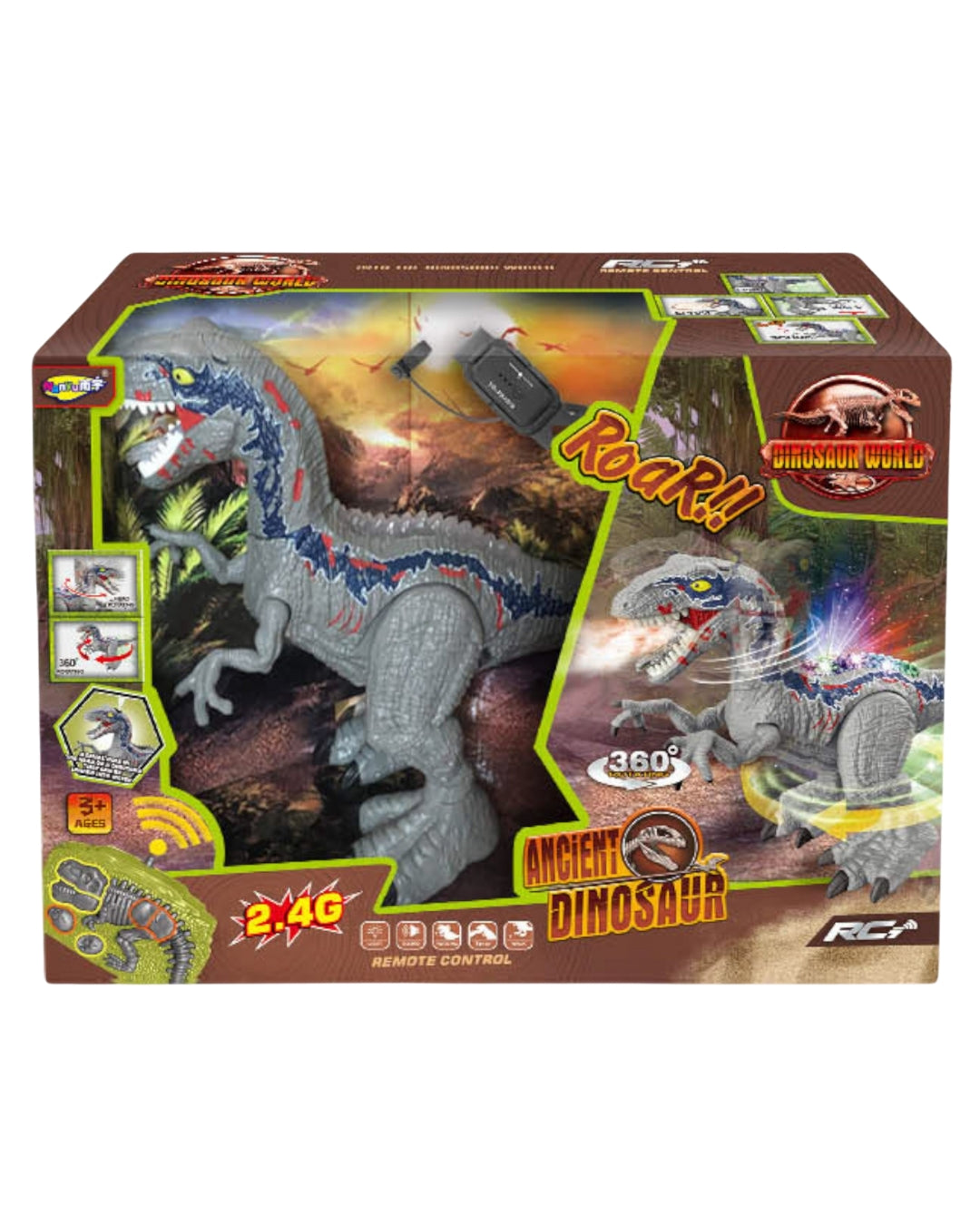2.4G Remote Control Dinosaur Toy (Assorted)