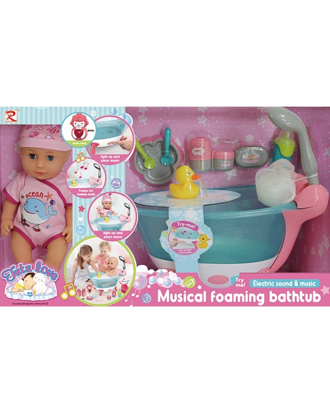Musical Foaming Bathtub Toy