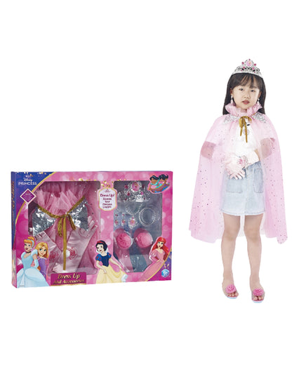 Disney Princess Dress-Up Costume & Accessories Play Set TOYS 4 LESS Disney Princess Dress-Up Costume & Accessories Play Set TOYS 4 LESS