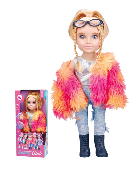17-Inch Fashion Doll with Blonde Hair