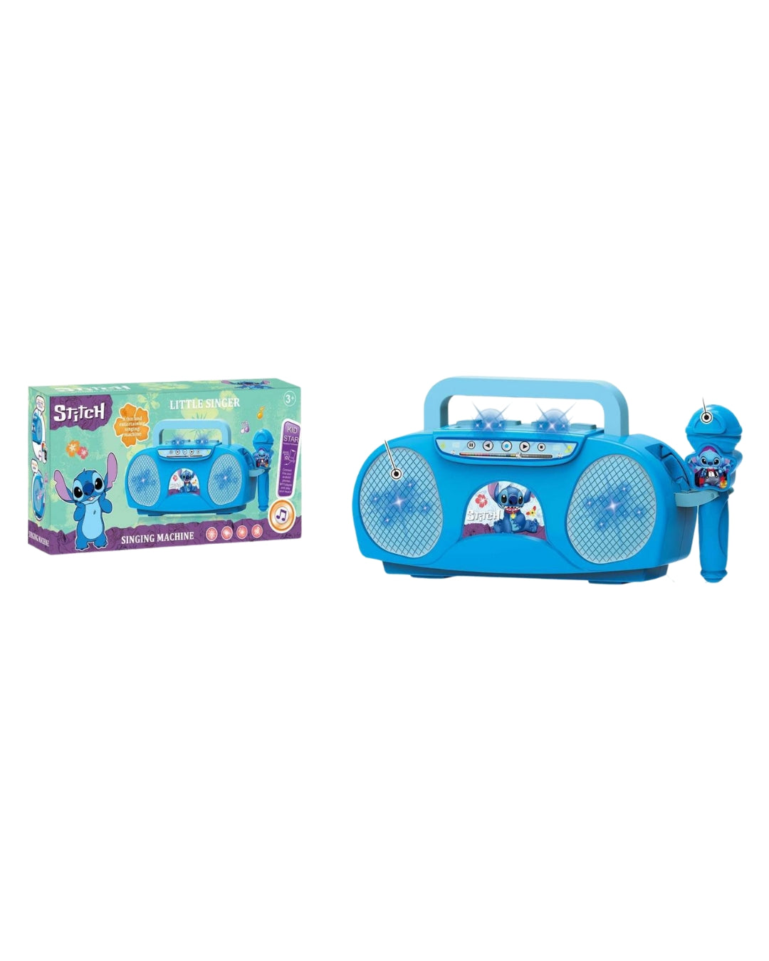 Disney Stitch Bluetooth Karaoke Speaker
