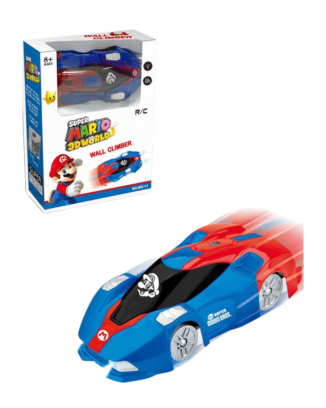 Wall-Climbing Car Mario