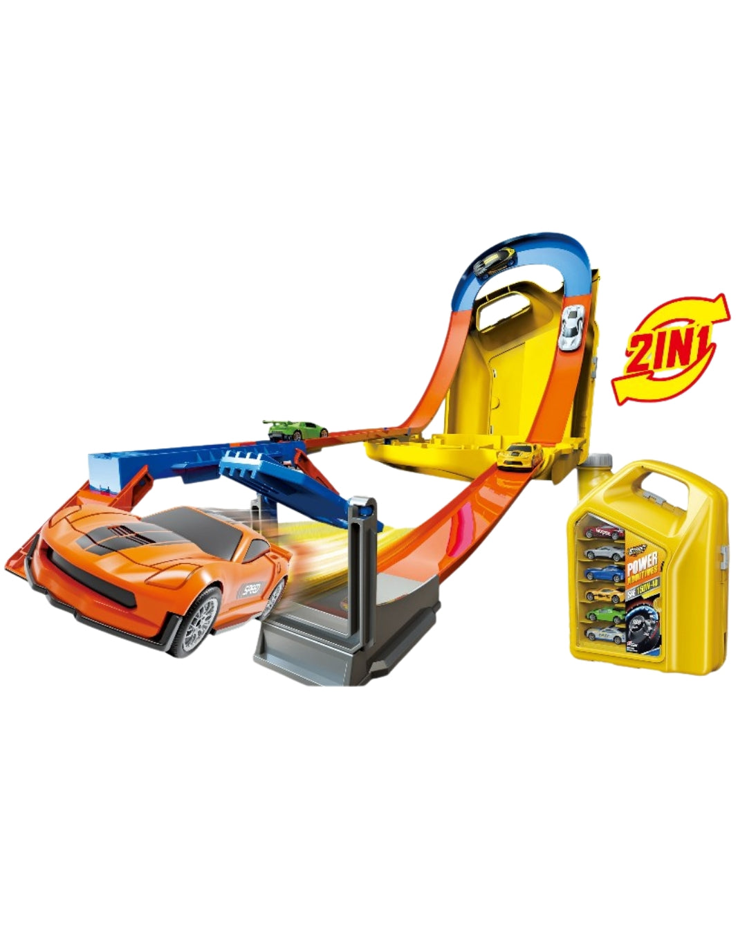 2-in-1 Racing Track Set