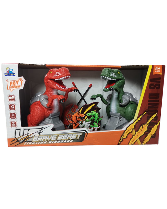 Remote-Controlled Fighting Dinosaurs