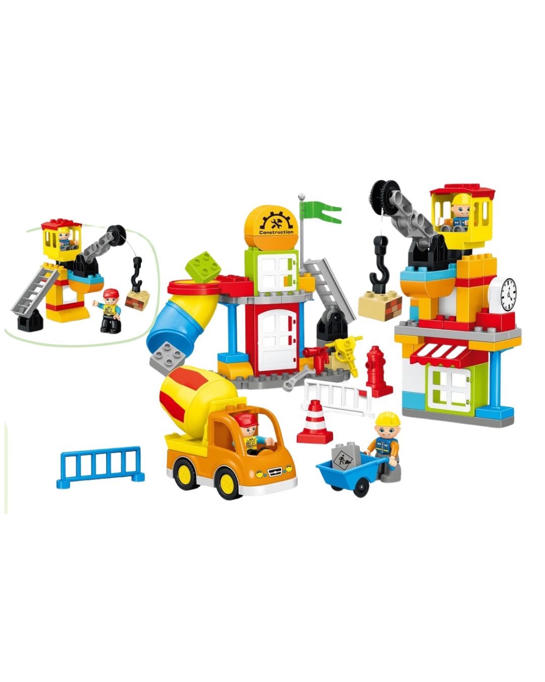 Creative Blocks Construction Toy Set (Assorted)