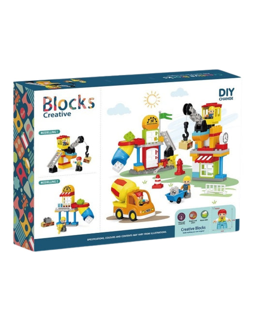 Creative Blocks Construction Toy Set (Assorted)