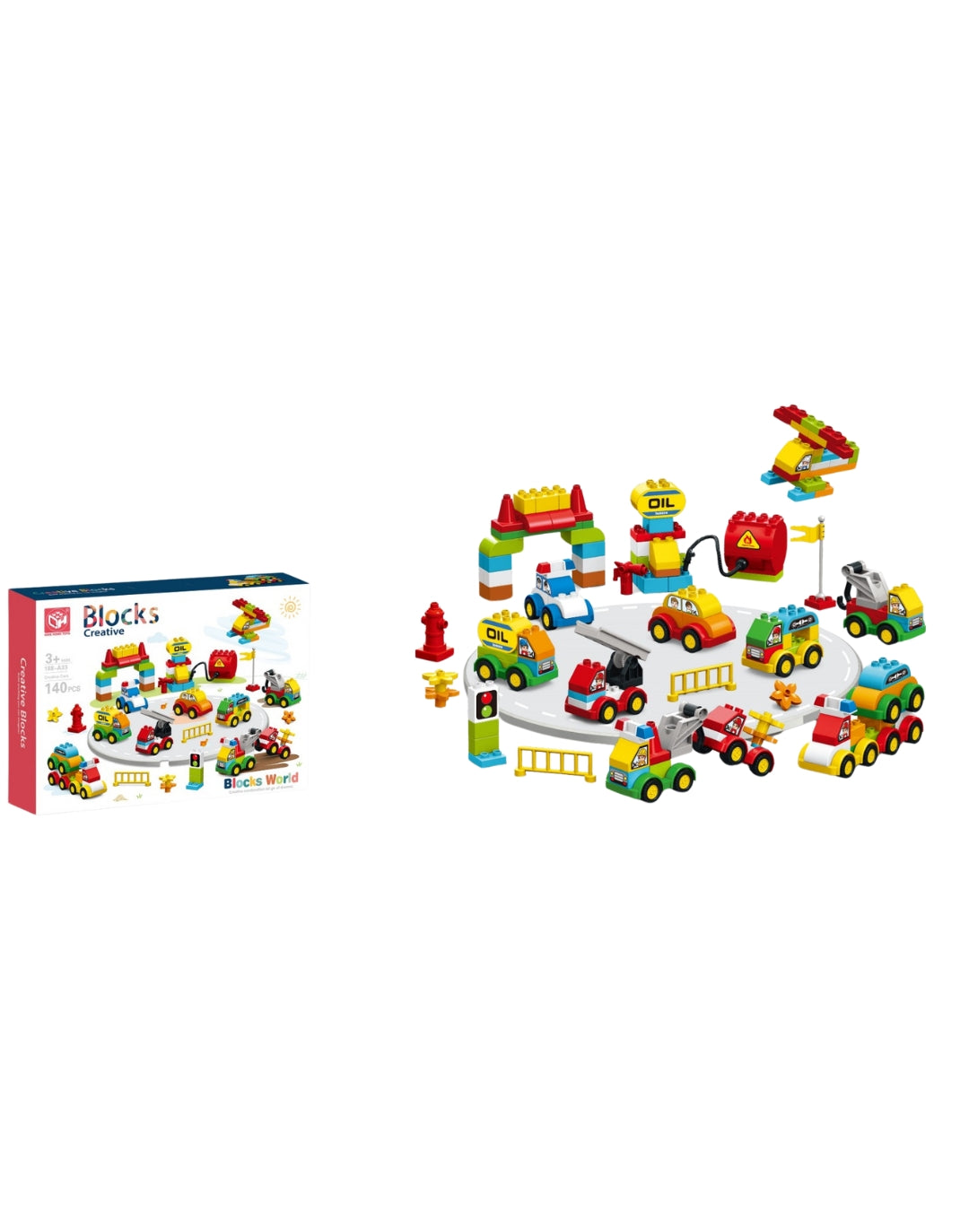 Creative Building Blocks Set (Assorted)