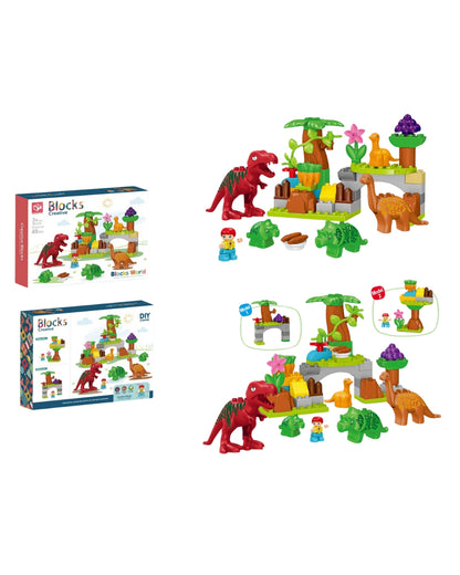Dinosaur Park Building Block Set (Assorted)