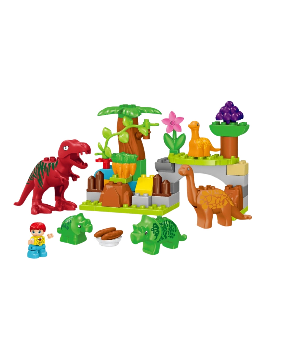 Dinosaur Park Building Block Set (Assorted)