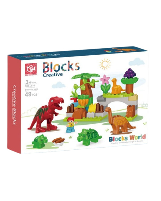 Dinosaur Park Building Block Set (Assorted)