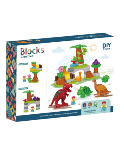 Dinosaur Park Building Block Set (Assorted)