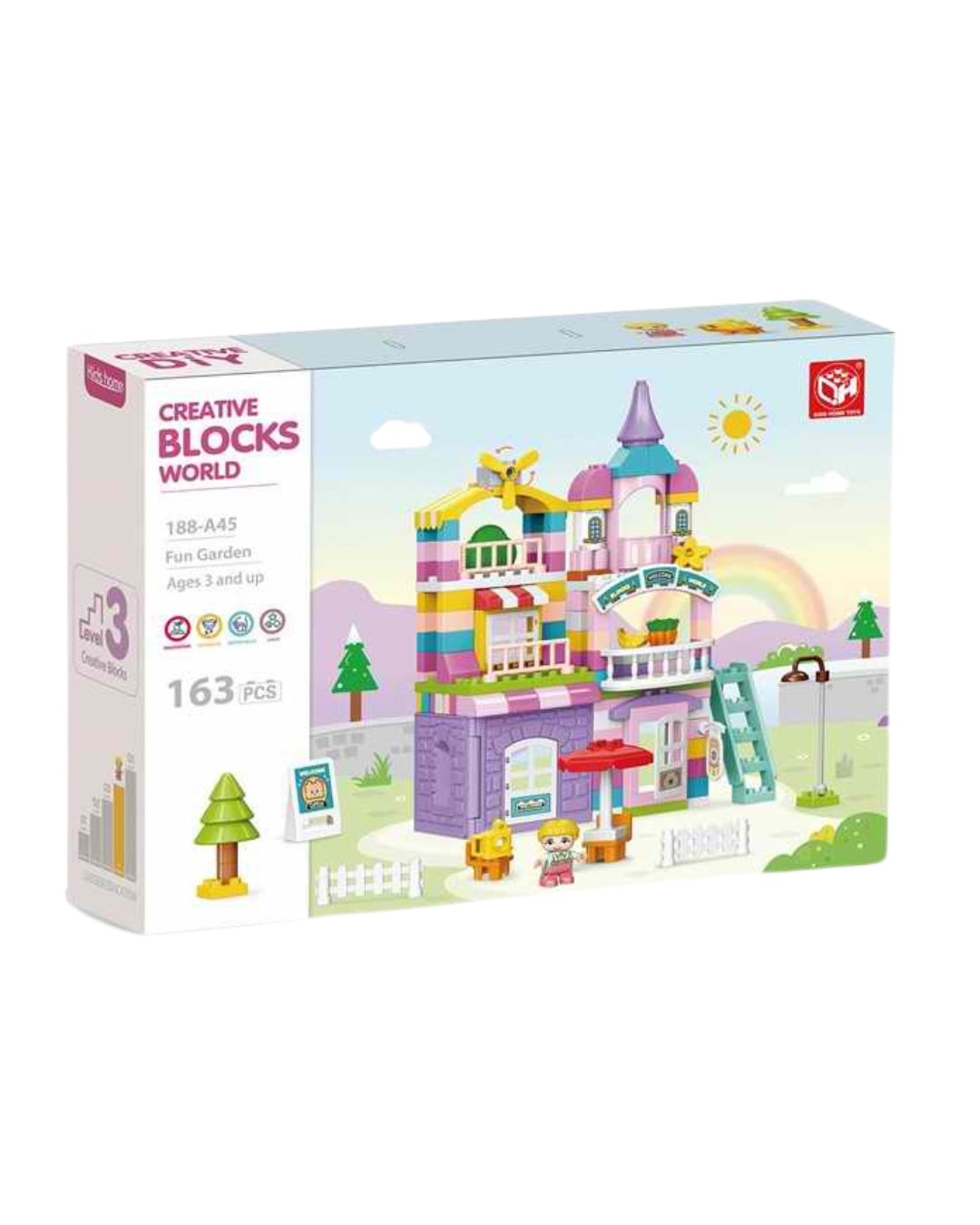 Girl Villa Building Block Set (Assorted)