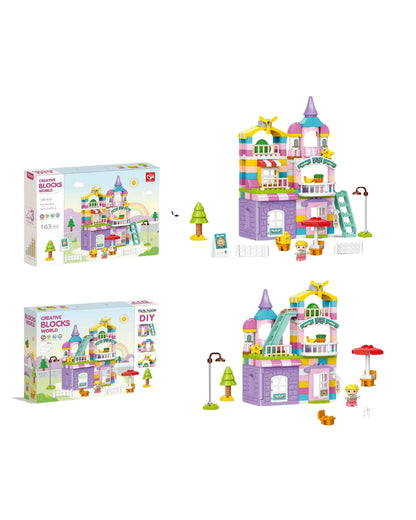 Girl Villa Building Block Set (Assorted)
