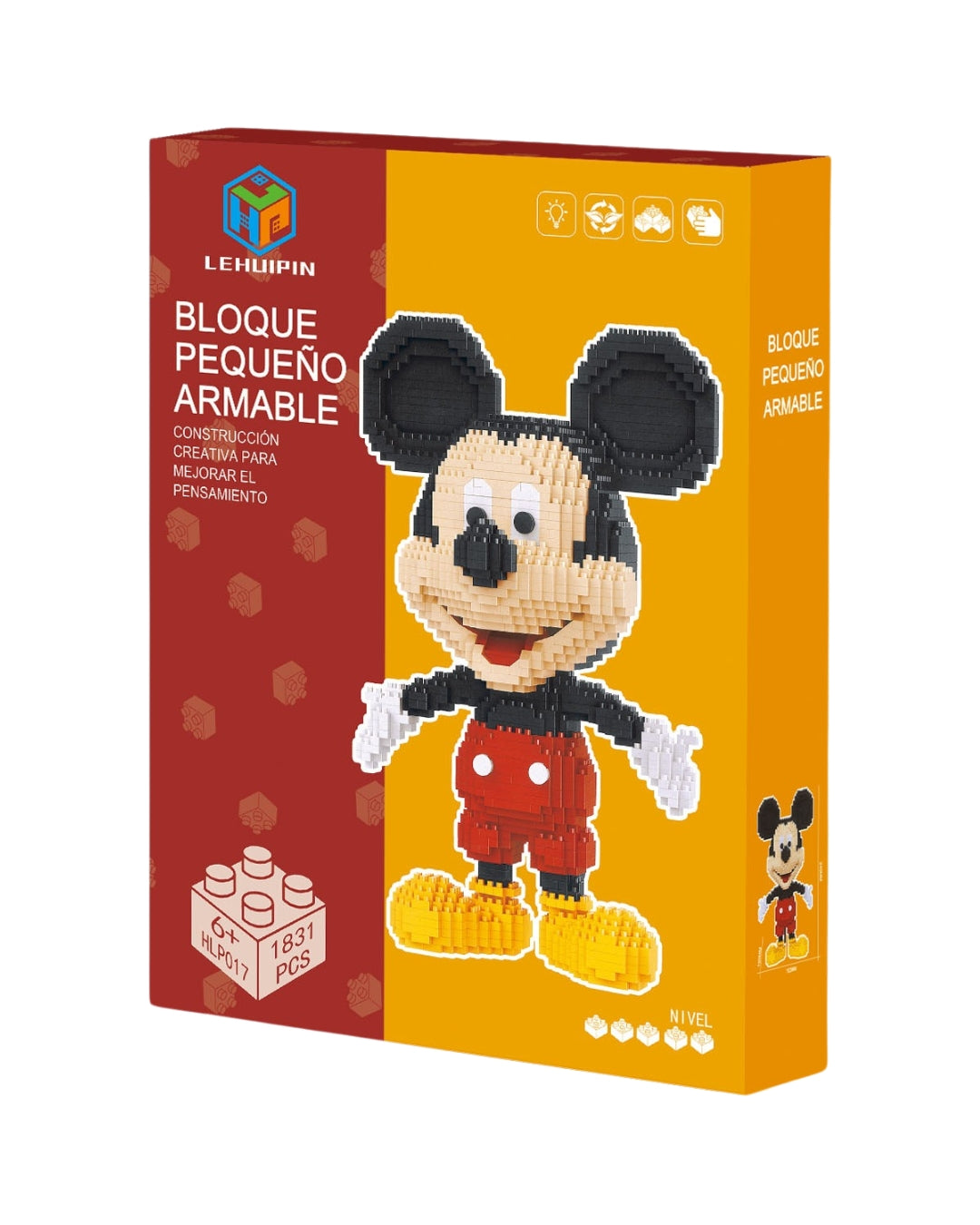 Mickey Mouse Building Block Set