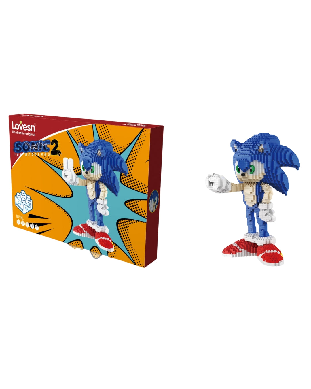 Sonic Character Building Block Set