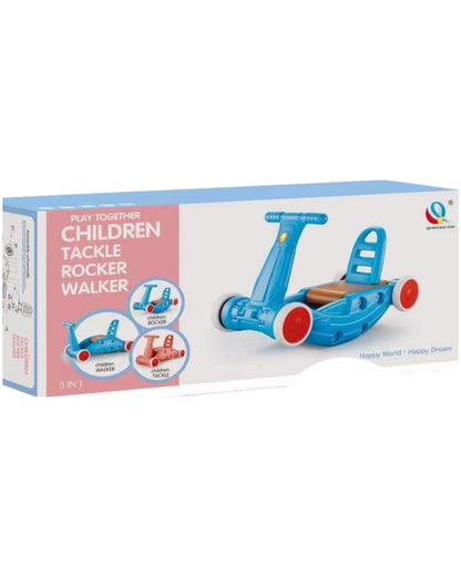 3-in-1 Baby Walker, Rocker & Tackle