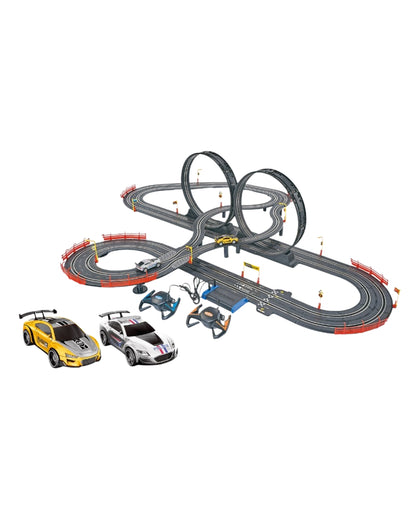 Slot Racing Set with High-Speed Cars