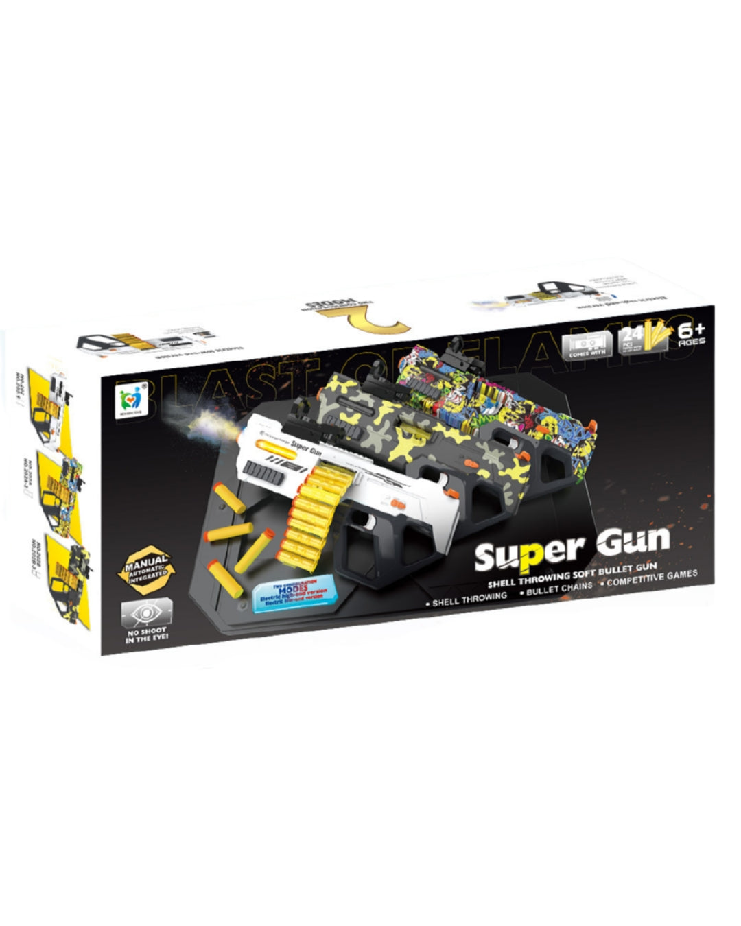 Super Gun Soft Bullet Toy