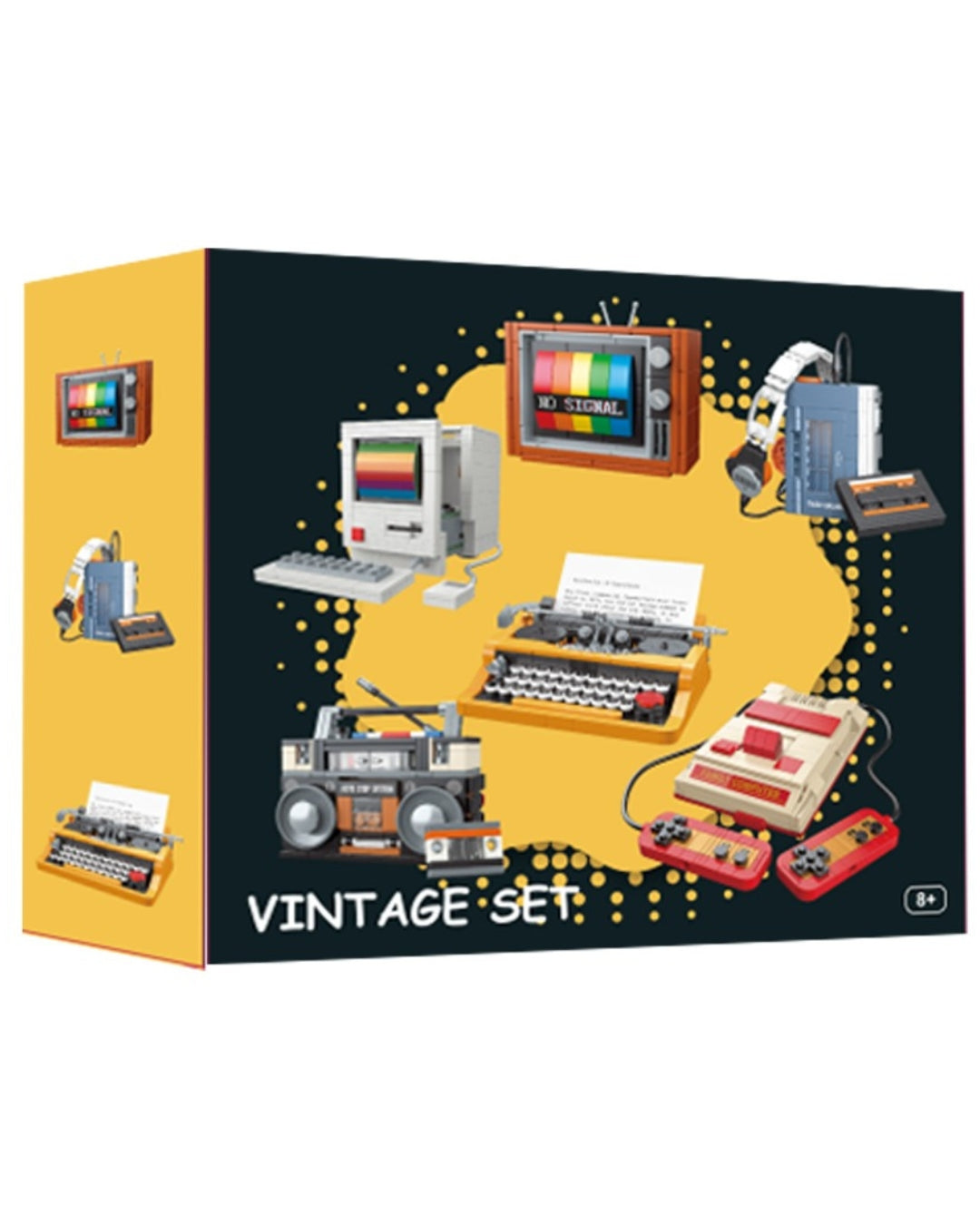 Gaming Console Building Block Set