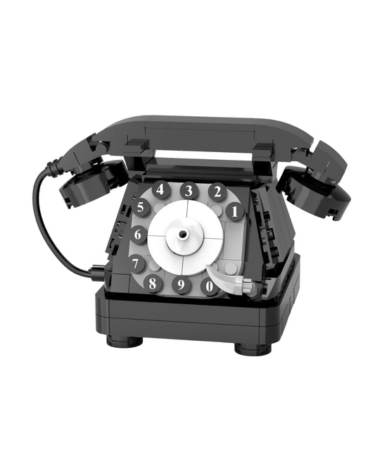 Retro Telephone Building Block Set