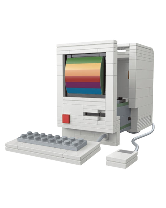 Retro Computer Building Block Set