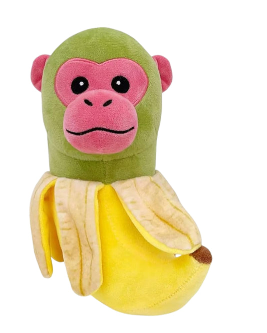 Tung Tung Banana Monkey Plush