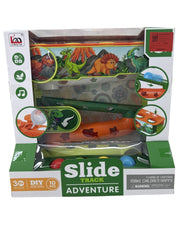 Dinosaur-Themed Slide Track Adventure Toy Set