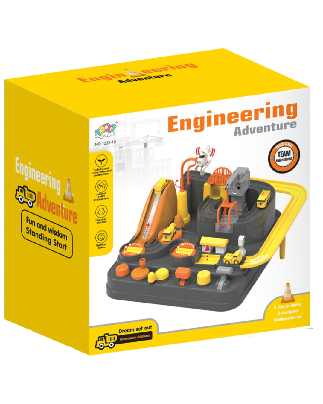 Engineering Adventure Car Track Playset