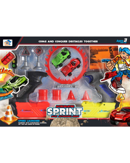 Speed Launcher Sprint Car Track Set