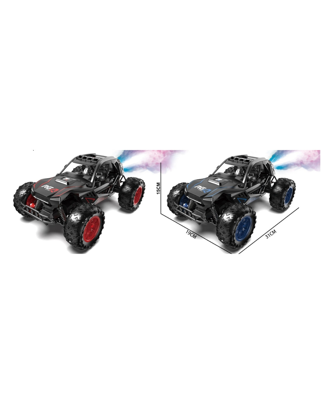 Extreme Off-Road Spraying RC Car