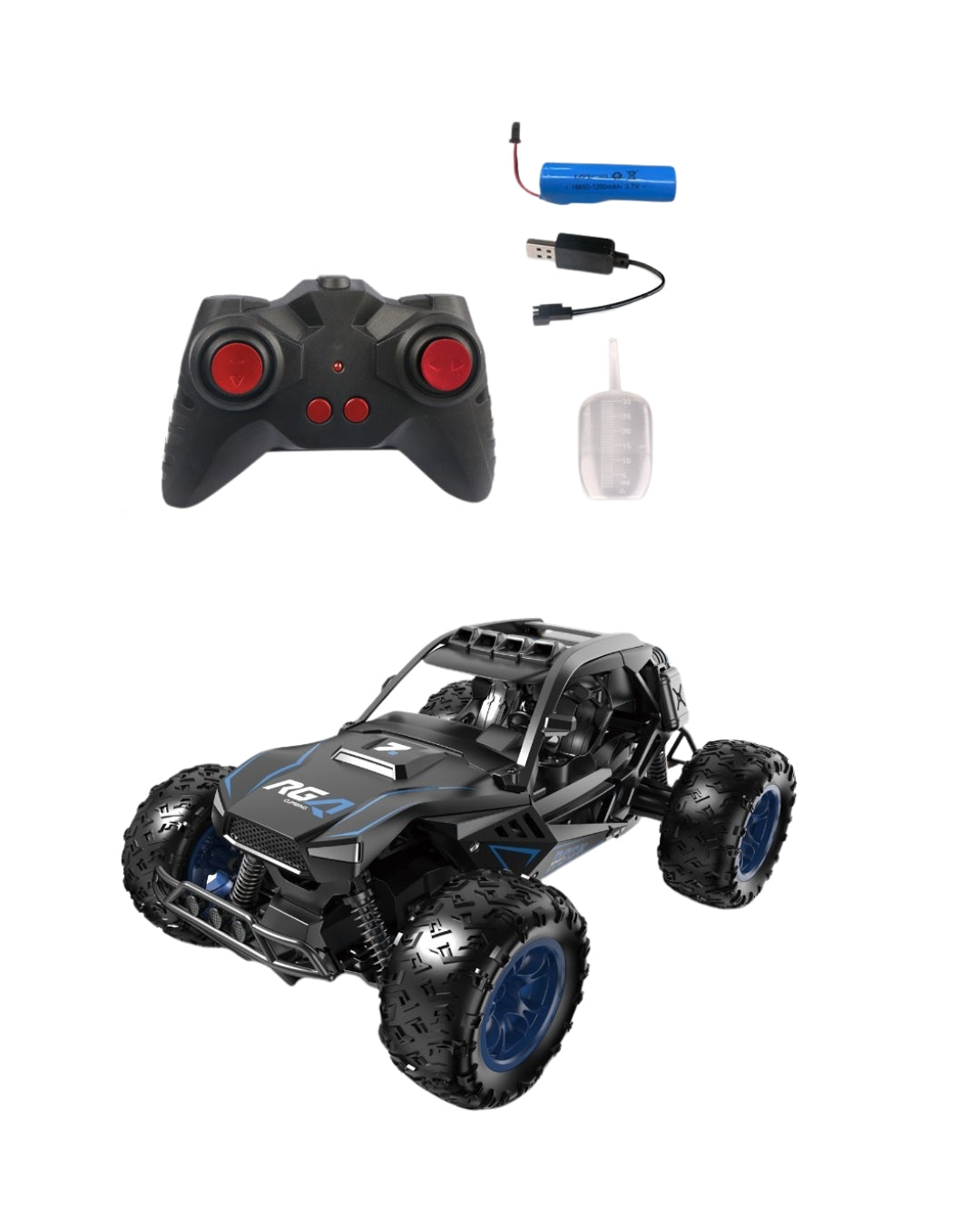 Extreme Off-Road Spraying RC Car