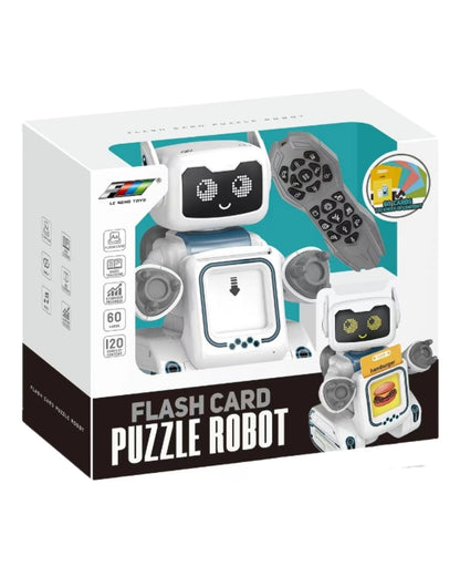 Flash Card Puzzle Robot
