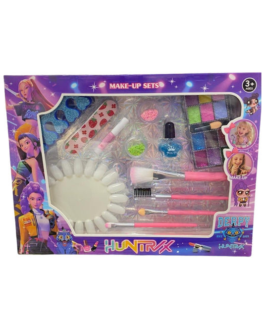 K-Pop Demon Hunters Kids Make-Up & Manicure Set