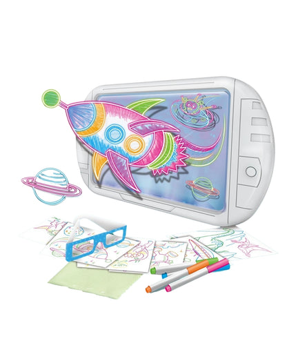 3D Magic Glow Drawing Board