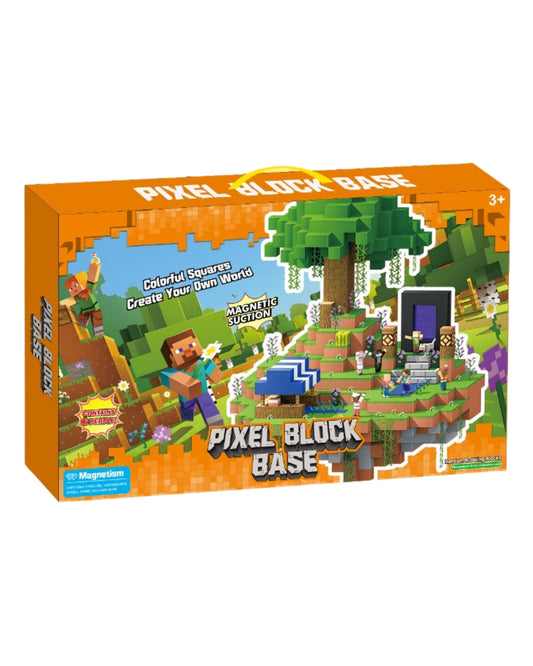 Magnetic Minecraft Building Block Set