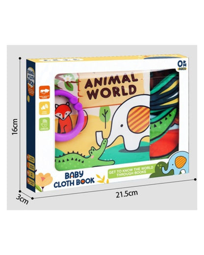 Baby Cloth Book – Animal World