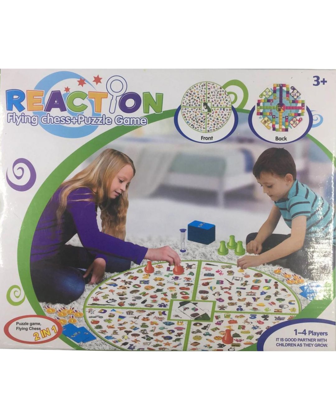 Reaction Flying Chess Puzzle Game